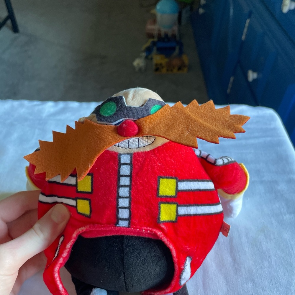 Red Dr. Eggman Plush Figure - Licensed Character Plush